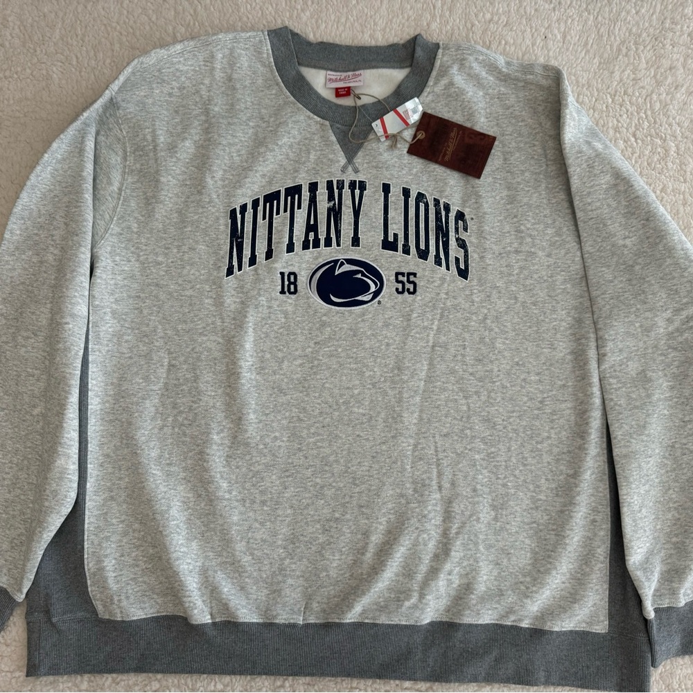 Mitchell & Ness Penn State Nittany Lions Sweatshirt Size 3XL BNWT